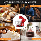 Stand Mixer, 7 Qt Mixer  Frother For Milk