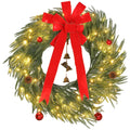 Christmas Wreath With 100 Led Lights