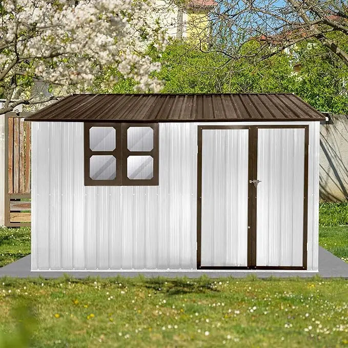10x8 FT Shed Metal Window ,Waterproof
