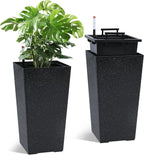 Planters Set Drainage Holes＆Water Level Monitor