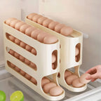 4 Layers Automatic Egg Dispenser Holder Rack