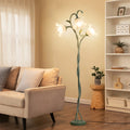 Modern Art Flower Floor Lamp, Flexible Arm