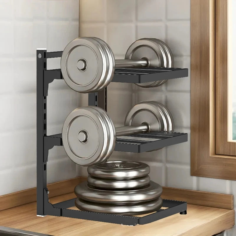 Kitchen Under-Sink Rack Multi-Layer Pot Rack