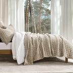 King Velvet Quilt Set Ultra Soft Lightweight