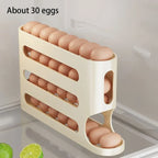 4 Layers Automatic Egg Dispenser Holder Rack
