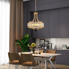 VETRULUS Luxury Crystal Pendant Ceiling Lamp