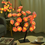 LED Rose Tree Lights 24LEDs USB Operated