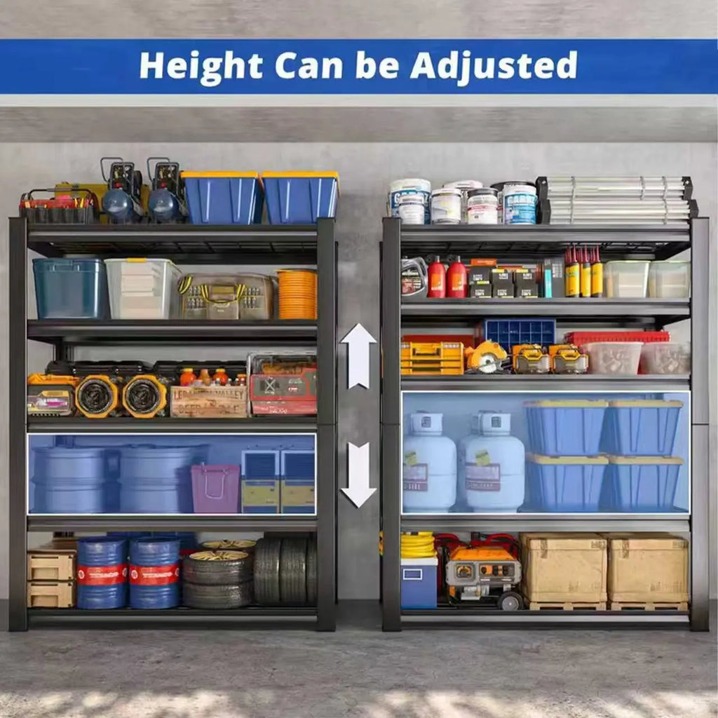 72" Adjustable Metal Shelving, Commercial Grade Utility Rack