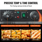 12L Electric Deep Fryer Commercial Countertop  Fryer
