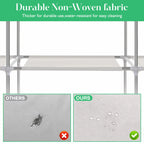 Closet Wardrobe Organizer Storage Rack