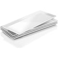 Rectangular Plates Set Of 4 Serving Trays