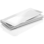 Rectangular Plates Set Of 4 Serving Trays