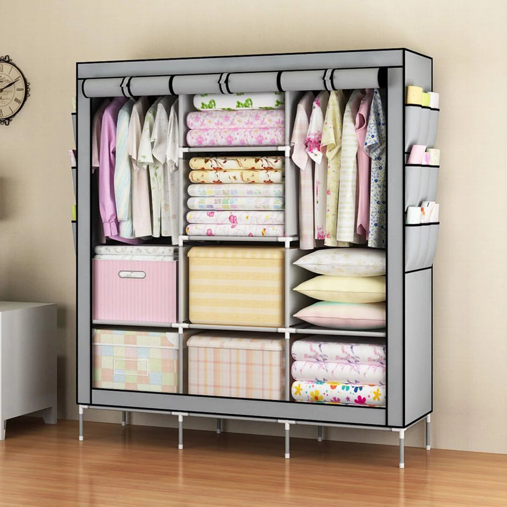 Closet Wardrobe Organizer Storage Rack