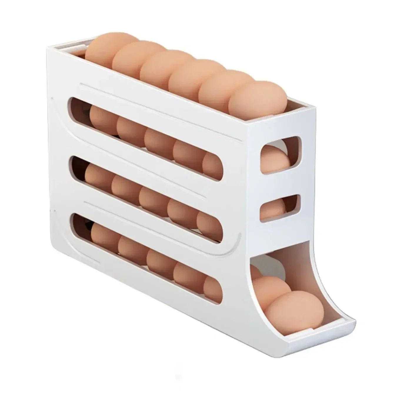Refrigerator Egg Storage Box 4 Layers Automatic