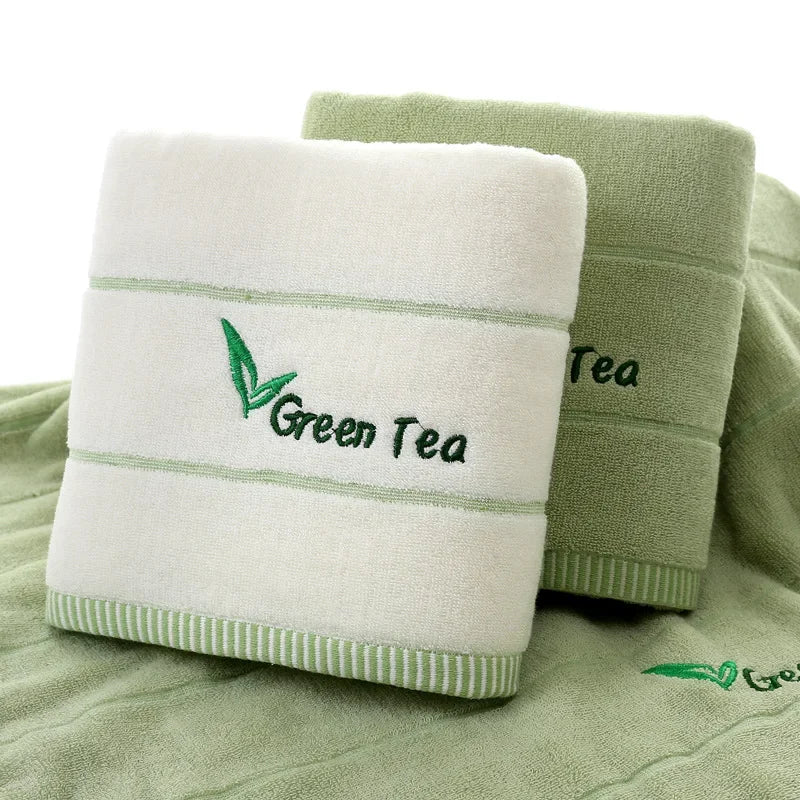 Cotton Embroidered Bath , Face ,Hand Towel