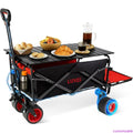 100W Electric Foldable Wagon With Collapsible Design