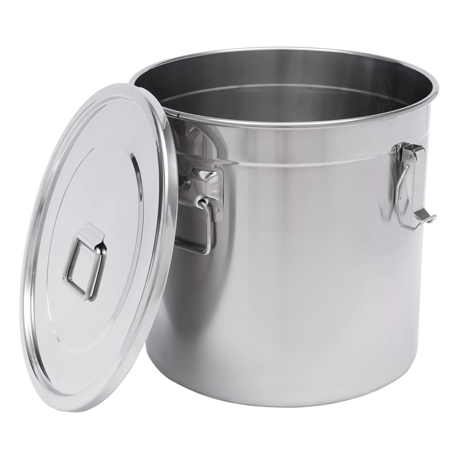 304 Stainless Steel Storage Bucket 33L/12L Airtight Canister