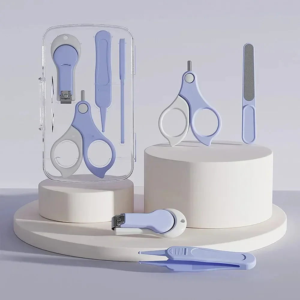 Nail Clippers  baby care   baby care kit Nail Clippers Nail Knife Baby Nail Clipper Set Travel Portable Baby Care Set
