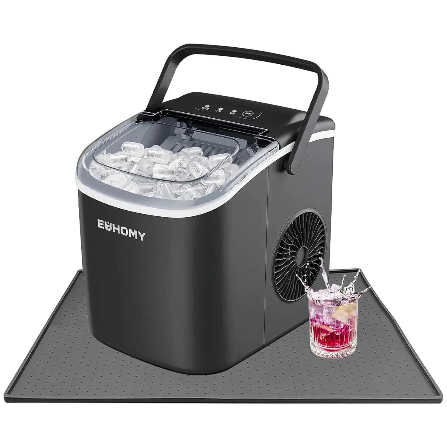 Silicone Ice Maker And Mat 19x12 Inches for Countertop
