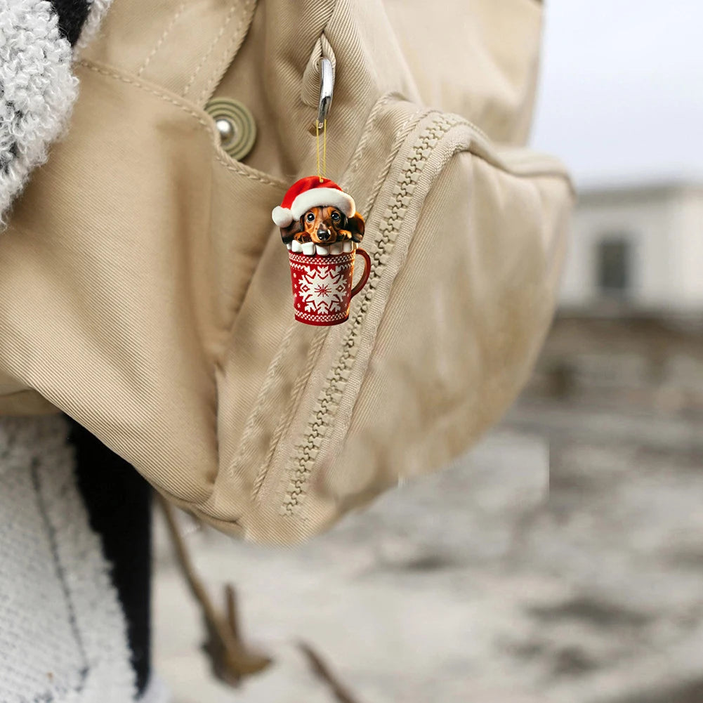 Dachshunds Dog Advent Calendar Ornaments