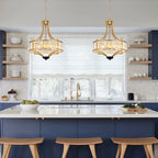 VETRULUS Luxury Crystal Pendant Ceiling Lamp