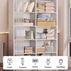 Wardrobe Bedroom Clothes Closet Storage Organizer