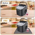 Silicone Ice Maker And Mat 19x12 Inches for Countertop