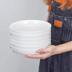 22 Ounce Porcelain Pasta Bowls Set 6 Pack