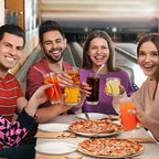 12 Pack Glass Cups With Glass Straws 12oz