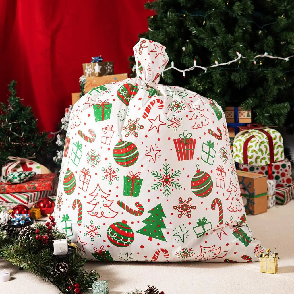 8 Jumbo Goody Gift Bag 44” X 36” With Gift Tags