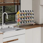 4 Tier Spice Jar Rack
