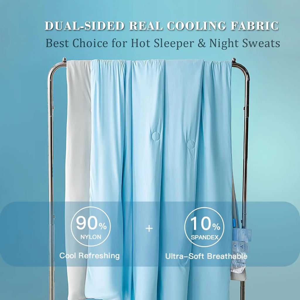 Cooling Comforter Double Sided Cold Spandex Fabric Ice