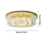 Modern Chandelier Crystal Light Fixture LED